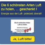 Energie aus Luft - Geschenk ordern